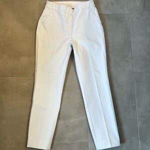 Spanx On the Go white cropped pants